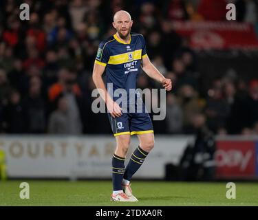 Burslem, Royaume-Uni. 31 août 2023. Matthew Clarke #5 de Middlesbrough lors du match de finale de la Carabao Cup Port Vale vs Middlesbrough à Vale Park, Burslem, Royaume-Uni, le 19 décembre 2023 (photo Steve Flynn/News Images) à Burslem, Royaume-Uni le 8/31/2023. (Photo Steve Flynn/News Images/Sipa USA) crédit : SIPA USA/Alamy Live News Banque D'Images