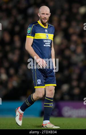 Burslem, Royaume-Uni. 31 août 2023. Matthew Clarke #5 de Middlesbrough lors du match de finale de la Carabao Cup Port Vale vs Middlesbrough à Vale Park, Burslem, Royaume-Uni, le 19 décembre 2023 (photo Steve Flynn/News Images) à Burslem, Royaume-Uni le 8/31/2023. (Photo Steve Flynn/News Images/Sipa USA) crédit : SIPA USA/Alamy Live News Banque D'Images