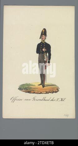 Képi Militaire CTA Officier De Santé - Corps Technique Et Administratif De La Sante