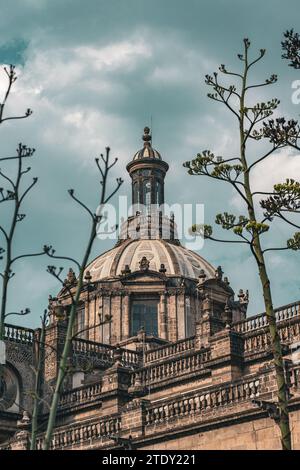 Catedral Metropolitana de la Ciudad de México, Cathédrale principale, Mexico, Mexique, 2023 Banque D'Images