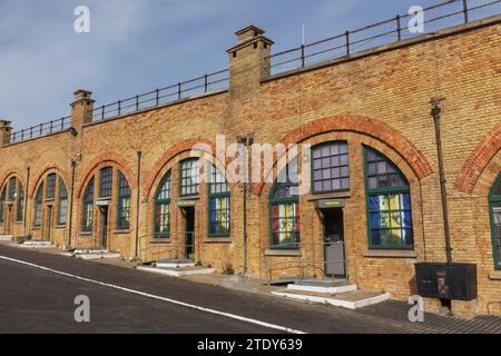 Angleterre, East Sussex, Newhaven, Newhaven fort Museum Banque D'Images