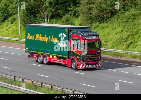 Stuart McMurchy & Sons camion diesel Scania G410 LB 1272 CC 2018 Banque D'Images