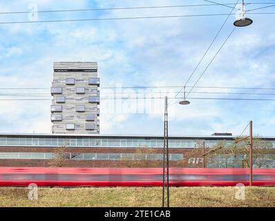 Copenhague, Danemark - Charlotte Tower immeuble par Lundgaard & Tranberg Arkitekter Banque D'Images