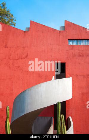 Museo Casa ; Estudio, Diego Rivera et Frida Kahlo Studio et Maison à Mexico, Mexique Banque D'Images