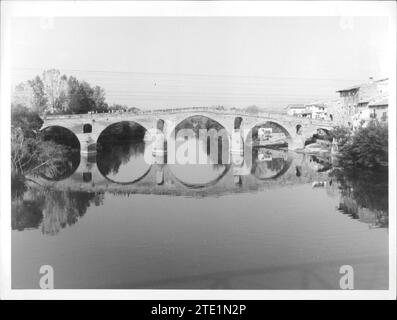 12/31/1964. Une partie de la route du Camino de Santiago. Crédit : Album / Archivo ABC / Álvaro García Pelayo Banque D'Images