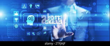 Compétences générales et responsabilité personnelle en matière de forme physique concept des ressources humaines des RH. Banque D'Images