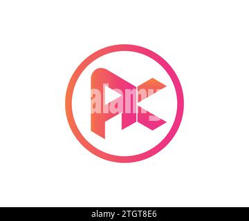 Logo AK Illustration de Vecteur