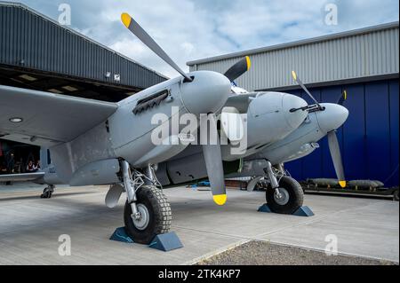 Dehavland Mosquito chasseur bombardier bimoteur britannique de la Seconde Guerre mondiale Banque D'Images