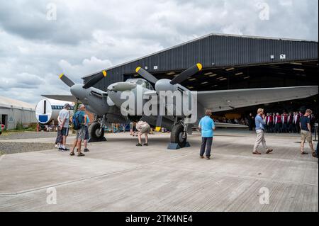 Dehavland Mosquito chasseur bombardier bimoteur britannique de la Seconde Guerre mondiale Banque D'Images