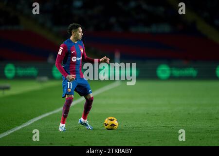 Barcelone, Espagne, 20, décembre 2023. Espagnol LaLiga EA Sports : FC Barcelona v UD Almeria. (11) Raphinha. Crédit : Joan G/Alamy Live News Banque D'Images