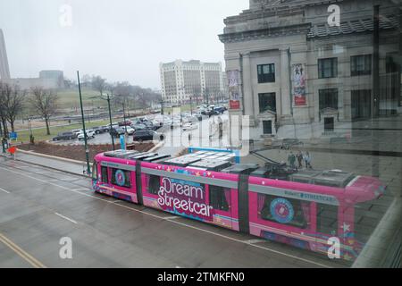 Kansas City, Missouri - 16 décembre 2023 : Union Station KC par une froide journée d'hiver Banque D'Images