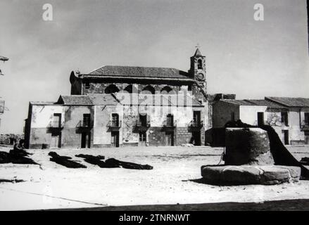 01/01/1900. Île de Tabarca (Alicante) reproduction d'une photographie ancienne appartenant au musée de Tabarca dépendant du conseil municipal d'Alicante - DATE APPROXIMATIVE. Crédit : Album / Archivo ABC Banque D'Images