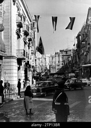 04/30/1970. Connue sous le nom de porte de Murcie à Cartagena. Crédit : Album / Archivo ABC / Teodoro Naranjo Domínguez Banque D'Images