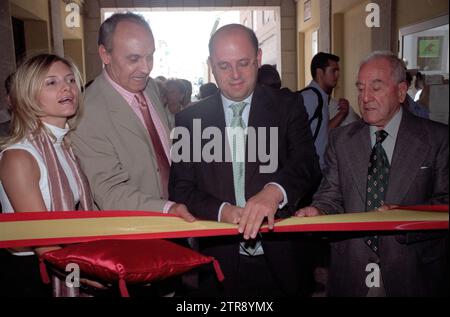 09/07/2001. Inauguration de la Plaza Mayor de Brunete. Crédit : Album / Archivo ABC / Ángel de Antonio Banque D'Images