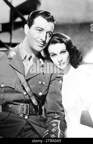 12/31/1939. Vivien Leigh et Robert Taylor dans 'Waterloo Bridge'. Crédit : Album / Archivo ABC Banque D'Images