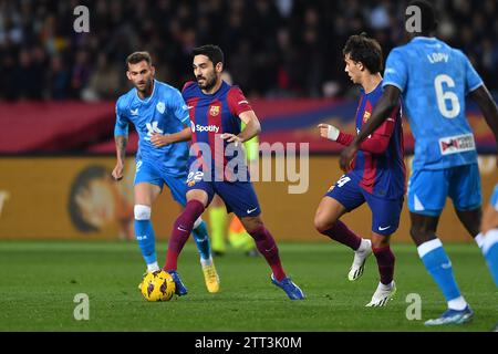 Barcelone, ESP. 20 décembre 2023. FC BARCELONE vs UD ALMERIA 20 décembre 2023 Ilkay Gündogan (22) du FC Barcelonan lors du match entre le FC Barcelone et UD Almeria correspondant à la dix-huit journée de la Liga EA Sports à l'Olimpic Stadium Lluis Companys de Montjuïc à Barcelone, Espagne. Crédit : Rosdemora/Alamy Live News Banque D'Images