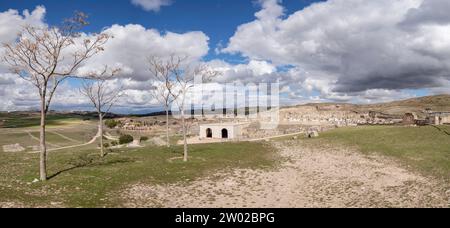 parque arqueológico de Segóbriga, Saelices, Cuenca, Castilla-la Mancha, Espagne Banque D'Images