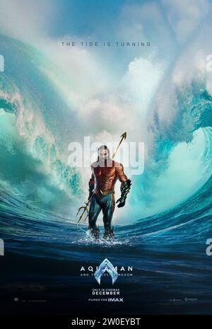 AQUAMAN ET LE ROYAUME PERDU (2023), RÉALISÉ PAR JAMES WAN. Crédit : Warner Bros. (Warner Bros. Photos) DC Entertainment monstre atomique la Société Safran / Album Banque D'Images