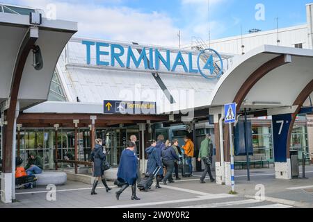 Terminal 4, aéroport d'Arlanda, Stockholm, Schweden Banque D'Images