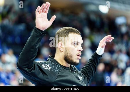 Kiel, Deutschland. 20 décembre 2023. Samir Bellahcene (THW Kiel, #34) GER, THW Kiel vs TSV Hannover-Burgdorf, Handball, Bundesliga, Spieltag 18, saison 2023/2024, 20.12.2023 photo : Eibner-Pressefoto/Marcel von Fehrn crédit : dpa/Alamy Live News Banque D'Images