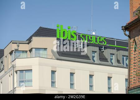 Hôtel ibis Styles, Panienska, Stettin, Woiwodschaft Westpommern, Polen Banque D'Images