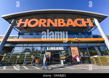 Hornbach, Planung, Großbeerenstraße Mariendorf, Tempelhof-Schöneberg, Berlin, Deutschland Banque D'Images