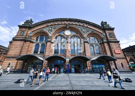 Hauptbahnhof, Bahnhofsplatz, Brême, Allemagne Banque D'Images