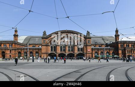 Hauptbahnhof, Bahnhofsplatz, Brême, Allemagne Banque D'Images