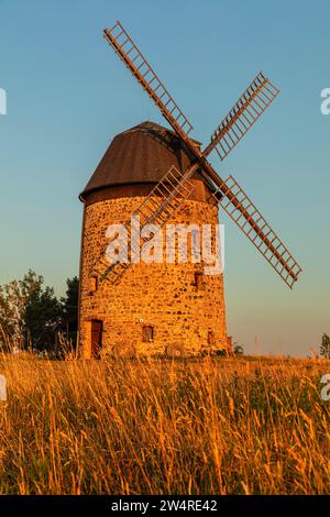 Moulin du diable de Warnstedt, Tahle, Harz, Saxe-Anhalt, Allemagne, Thale, Saxe-Anhalt, Allemagne, Europe Banque D'Images