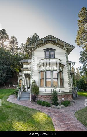 La maison historique de Perkins à Colfax, WA Banque D'Images