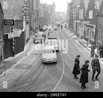 Monnickendam, agitation dans les rues ca. 12 janvier 1963 Banque D'Images