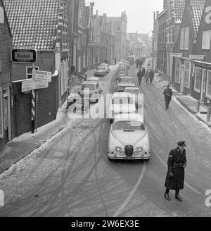 Monnickendam, agitation dans les rues ca. 12 janvier 1963 Banque D'Images