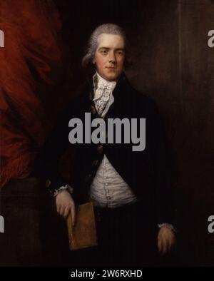 William Wyndham Grenville, 1e baron Grenville par Gainsborough Dupont. Banque D'Images