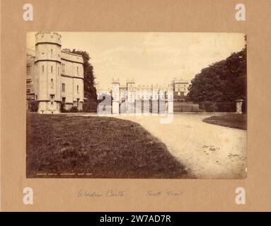 Château de Windsor - George Washington Wilson - ABDMS018135. Banque D'Images