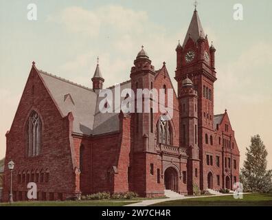 Mount Holyoke College, South Hadley, comté de Hampshire, Massachusetts 1900. Banque D'Images