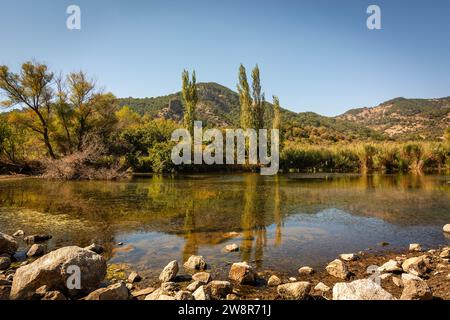 Izmir Homer Valley lacs jumeaux Banque D'Images