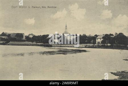 Wollin b. Penkun, Mecklenburg-Vorpommern - Stadtansicht Banque D'Images