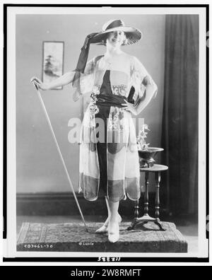 Vêtements femme modélisé au défilé de printemps de l'Association nationale de l'habillement au détail dans l'hôtel Commodore, New York City Banque D'Images