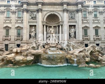 Fontaine de Trevi Rome Italie Europe Banque D'Images