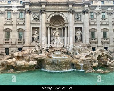 Photo Fontaine de Trevi, Fontana di Trevi Rome italie Europe Banque D'Images