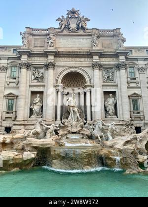 Photo Fontaine de Trevi, Fontana di Trevi Rome italie Europe Banque D'Images