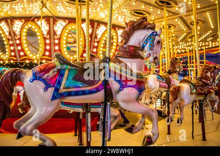 Une foire annuelle de l'État a lieu au Fairgrounds Phoenix, Arizona Banque D'Images