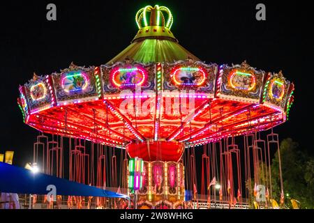 Une foire annuelle de l'État a lieu au Fairgrounds Phoenix, Arizona Banque D'Images