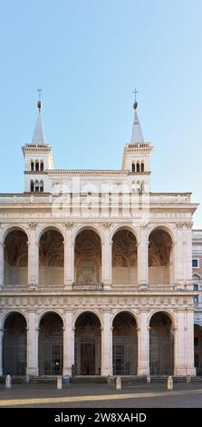 Archibasilique Saint-Jean-de-Latran, Rome, Italie, siège de l'évêque de Rome. Banque D'Images
