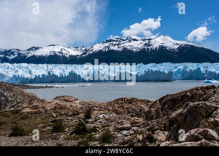 Glacier Perito Moreno. Beau paysage dans le parc national Los Glaciares, El Calafate, Argentine Banque D'Images