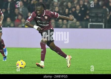 Salerne, Italie. 22 décembre 2023. Pendant la Serie A entre l'US Salernitana 1919 et l'AC Milan à Arechi Stadium Credit : Independent photo Agency/Alamy Live News Banque D'Images