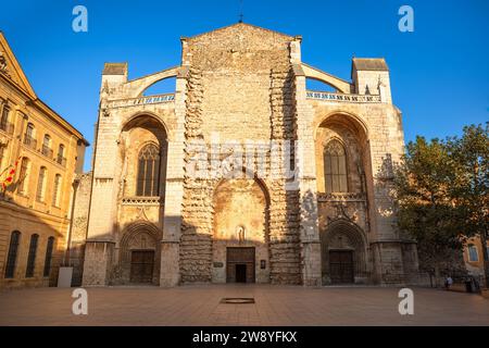 Saint Maximin, France - 1 octobre 2023 : Basilique historique de la Sainte Marie Madeleine Banque D'Images