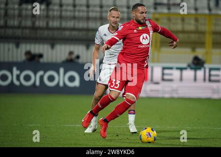 Monza, Italie. 22 décembre 2023. Danilo d'Ambrosio lors du championnat italien Serie Un match de football entre AC Monza et ACF Fiorentina le 22 décembre 2023 au stade U-Power de Monza, Italie - photo Morgese-Rossini/DPPI crédit : DPPI Media/Alamy Live News Banque D'Images