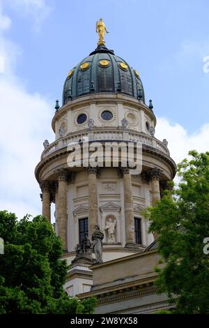 Berlin Allemagne - Gendarmenmarkt - Cathédrale allemande Banque D'Images