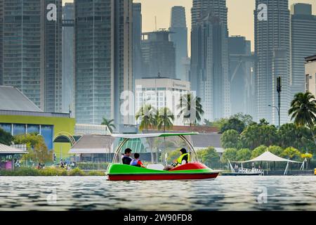 Parc de loisirs Tititwangsa situé à Kuala Lumpur capitale de la Malaisie Banque D'Images